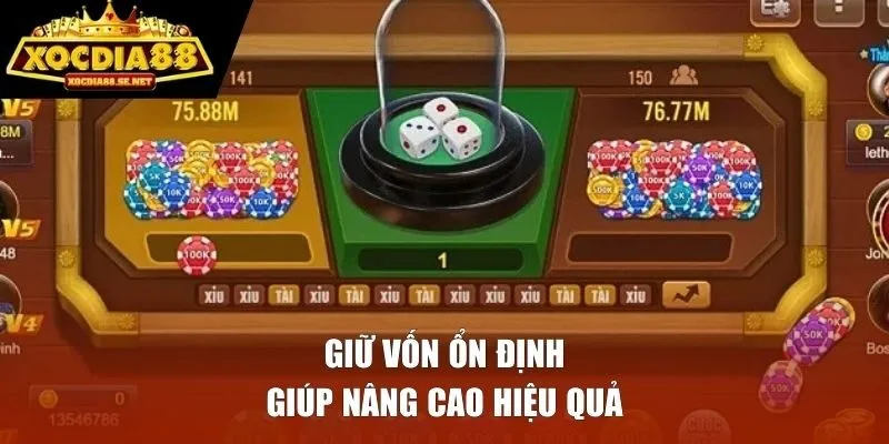 Giữ vốn ổn định giúp nâng cao hiệu quả